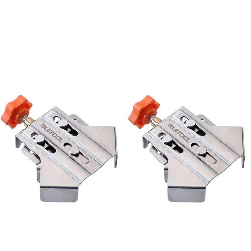 Угловой зажим из нержавеющей стали, многоцелевой инструмент для создания фоторамок, поворотный зажим с прямым углом, Т-образный