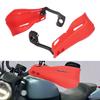 Weatherproof Motorcycle Hand Protectors Ergonomic Design Road Bike Handguards Long Ride Comfort Universal Mounting