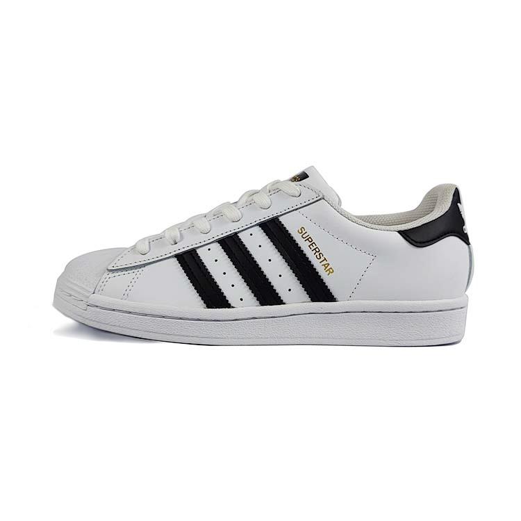adidas Оригинальные SUPERSTAR Скорлупа на носке Низкие противоскользящие кеды для скейтборда Унисекс Белые EG4958(Команда183-)