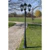 Garden Floor Lamp - VIDAXL - 3 Arms - Green - Aluminum and Cast Iron - Romantic