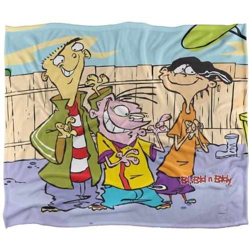 Ed, Edd n Eddy Backyard Boys Silky Supersoft Blanket