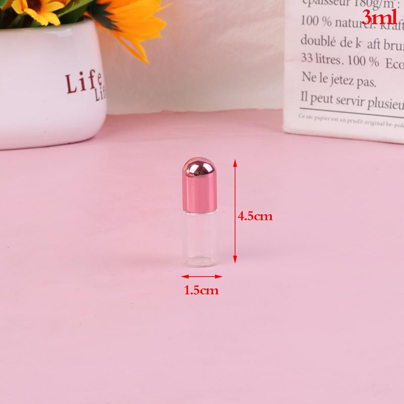 1/2/3/5/10 мл Пустой флакон с роликовым шариком для духов Контейнер для жидкости/масла Многоразовые флаконы Портативный мини-контейнер