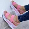 Fashion Women's Sandals Lightweight Heels Sandals For Summer Shoes Women Low Heels Platform Sandals Elegant Woman Heeled Shoes Female