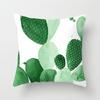 Cactus Throw Pillow Cover Succulent Desert Plant Cushion  for Home Sofa Chair