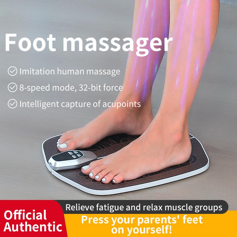 Foot Massage Mat Massager Feet EMS Electric Tool Device Blood Circulation Spa Exerciser Insoles Machine