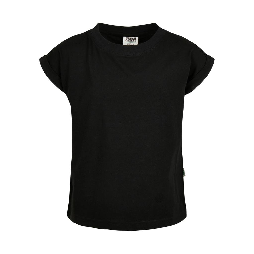 Urban Classics Girls Organic Extended Shoulder T-Shirt