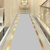 Luxury Gold Hall Corridor Carpet Non-slip Washable Runner Carpets Stairway Hallway Stairs Home Decor Rug Customizable Aisle Rug