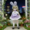 Одежда для BJD кукол 6 дюймов для тел Akagi, GL и Gungun - Наряд-платье Лолита 'Призрачная Мама' 30 см