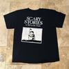 Scary Stories Tell In The Dark Black Vintage Y2K Unisex T-Shirt