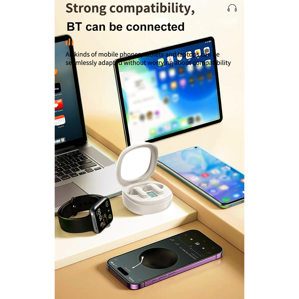 Беспроводная гарнитура YW17 BT5.4 Наушники Интеллектуальное шумоподавление HD Звонки Встроенный микрофон