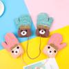 New Hot Elastic Boys Girls Cute Cartoon Kids Gloves Knitted Mittens Thick Warm