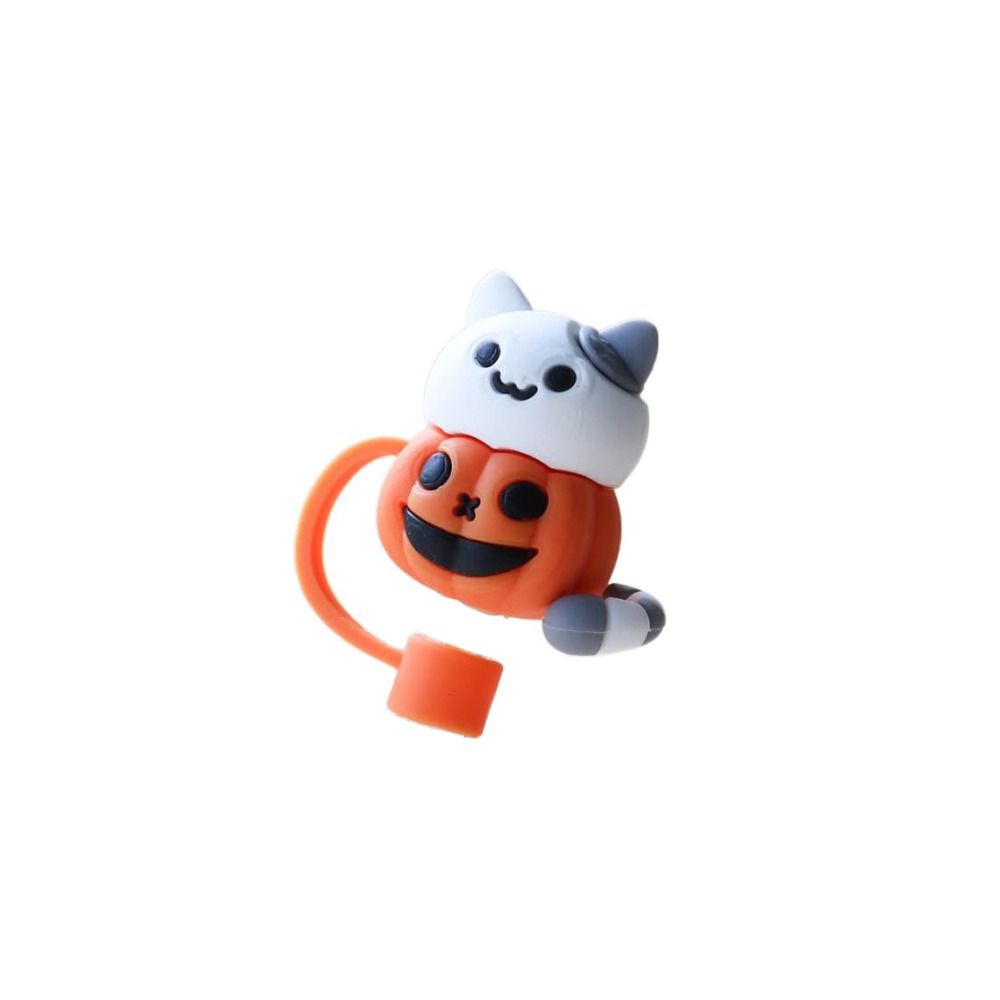 Decoration Dustproof Silicone Plugs Splash Proof Dust Cap Straw Cover Cup Accessories Straw Topper