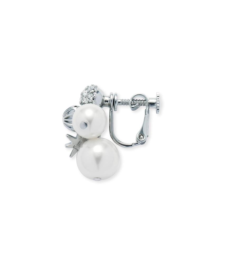 На серьги-шарики с жемчужным паве LAPE0717 W2 [Lanvin Blue] &