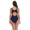 Chic Lady Monokini Color Matching Swimming One Piece Underwater Performance Bathing Suit Lady Garment