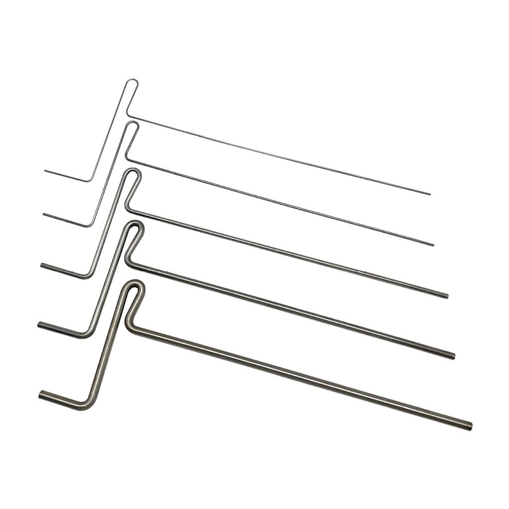 Прочный металлический набор стержней для намотки проволоки, инструменты для намотки ювелирных изделий, инструменты для изготовления ювелирных изделий из проволоки, идеальный подарок для любителей DIY