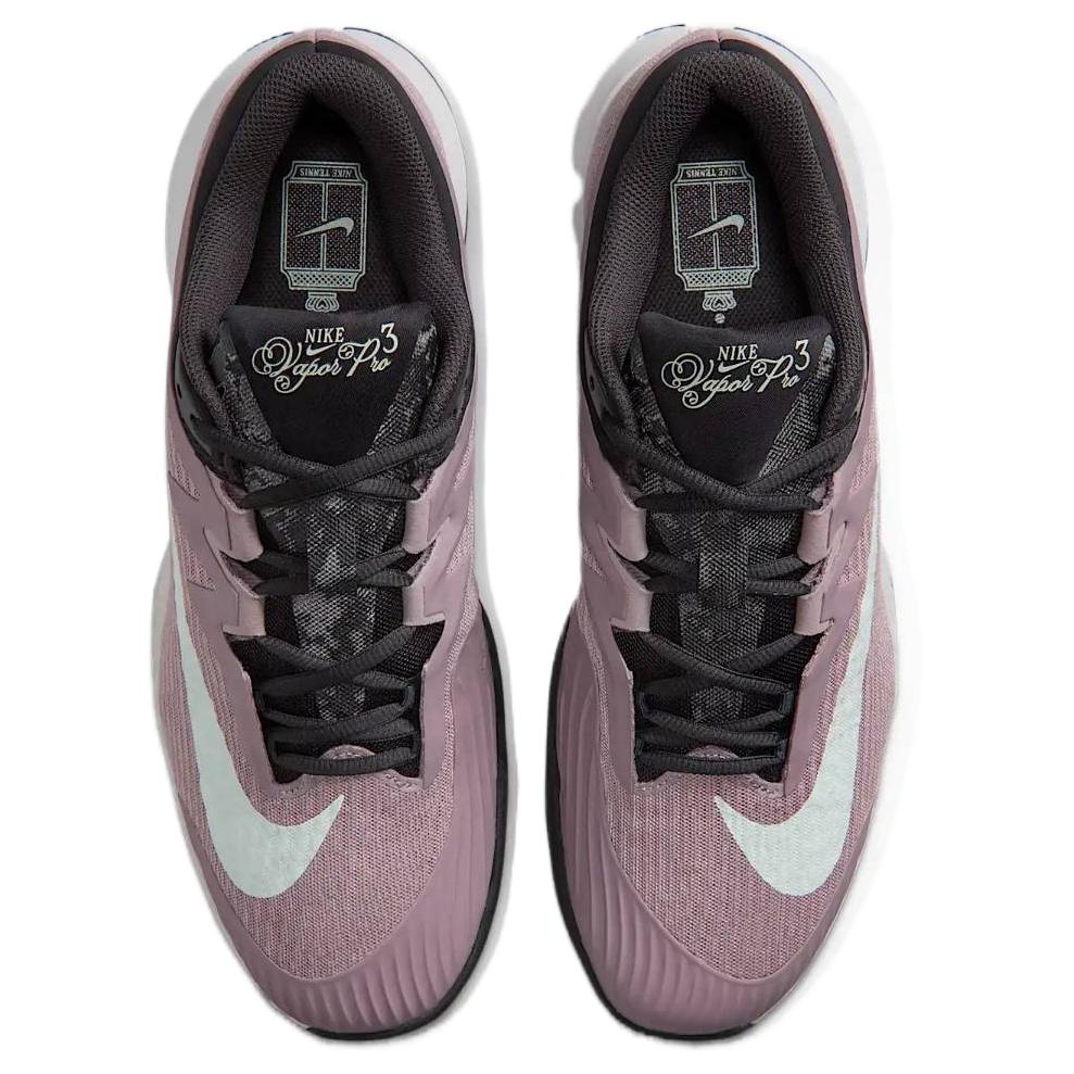Nike Мужские кроссовки Vapor Pro 3 для хардкорта, светло-фиолетовый, черный, антрацитовый, vast-grey HV1453-200