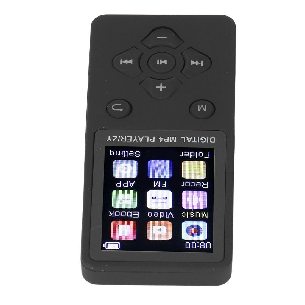 Mp3 Mp4 Player Super Slim 1.8 Inch Color Screen Bluetooth 5.0 Built In 64GB HiFi Portable Digital