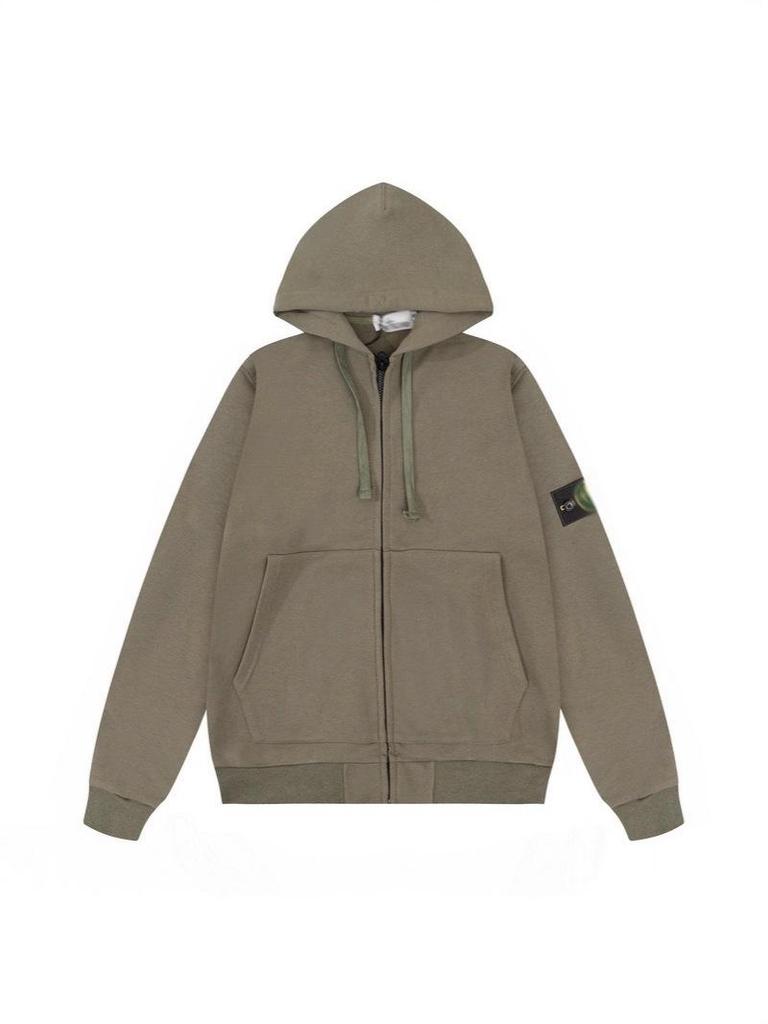 CrossSTONE Unisex Classic Cardigan Hoodie with Zipper