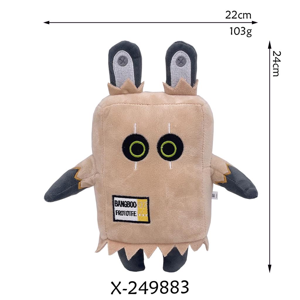 Аниме Zenless Zone Zero плюшевая игрушка Bangboo Plushies кукла кролик мягкая игрушка детские подарки на день рождения