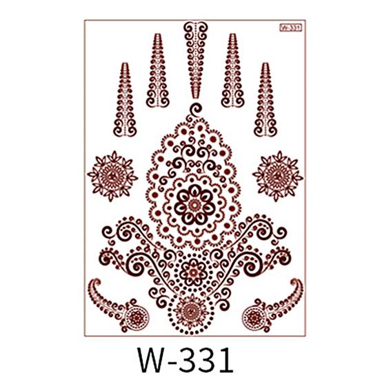 Водонепроницаемая кружевная геометрическая татуировка-наклейка, колье для вечеринки, временная наклейка для тела