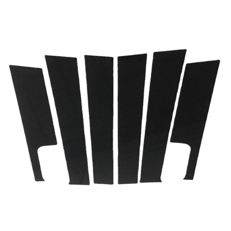 Подходит для Jeep Compass 2007-2015, полированные стойки, накладка на окно, наклейка на колонку BC, хром