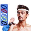 5 цветов, спортивная повязка для волос, повязка на голову для бега, противоскользящие эластичные повязки для волос, повязки для велосипеда, повязки на голову для женщин и мужчин