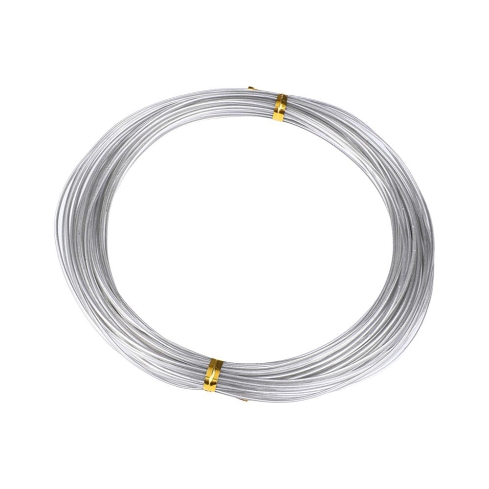 Soft Aluminum Wire 10Meter Metal Wire Rope New Floristry Wire  For Bracelet Necklace
