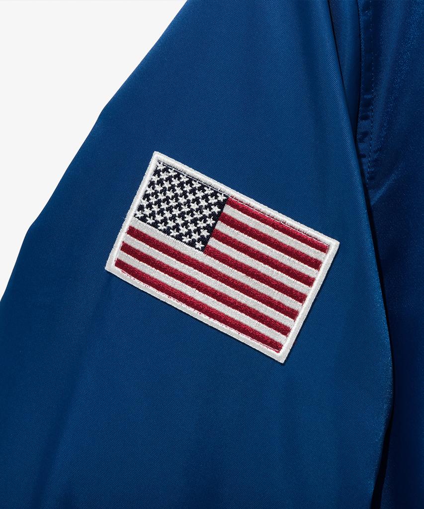 New Era Mlb Chicago Cubs Authentic Stadium Jacket Blue