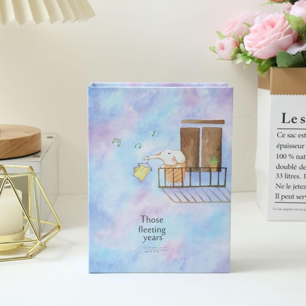 6 Inch 100 Pockets Scrapbook Album Laminated Slip-in Picture Albums  Baby Growth Record