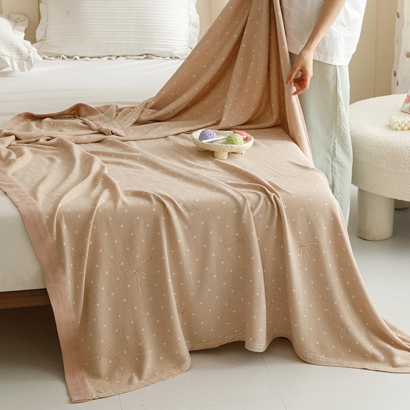 Легкое летнее одеяло из бамбуково-хлопковой марли