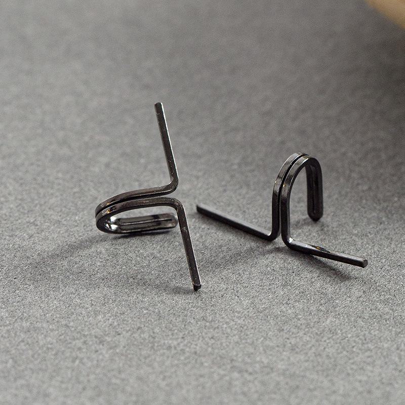 Клипсы для ушей Banyan Tree S925 Silver без проколов: Серьги-каффы Simple Line унисекс - модный европейский и американский стиль