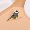 Милый значок птичка личность творческий воробей птица животное металл капельная эмаль запекающая краска одежда брошь аксессуары