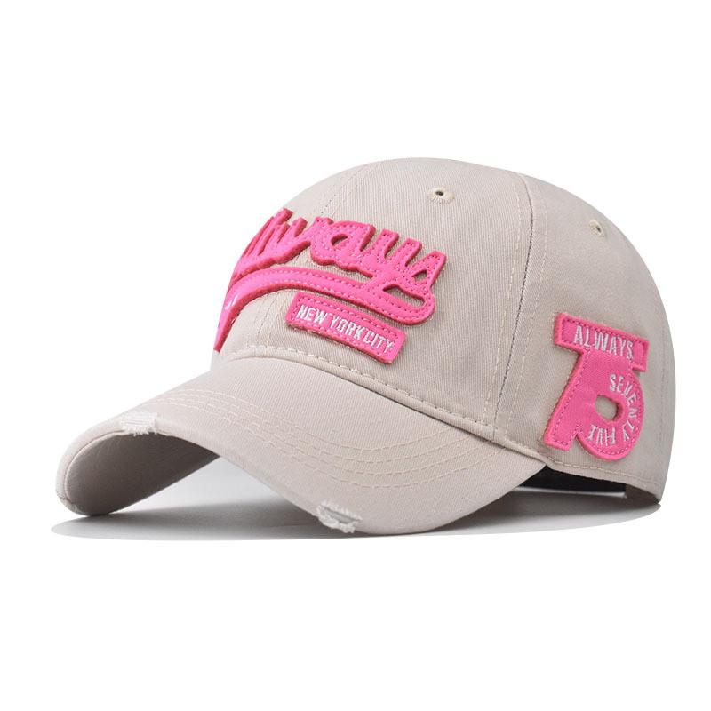 Cotton Embroidered Cap With Geometric Pattern And Breathable Fabric For Adults