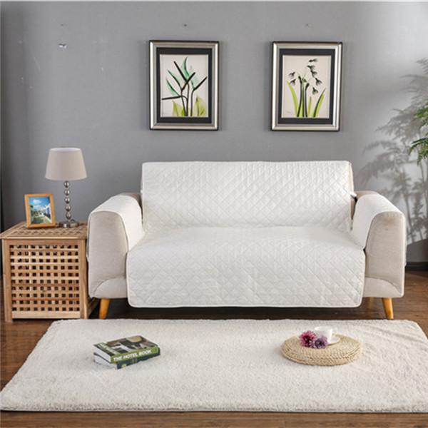Сплошной цвет, чехол для диванной подушки, съемный детский коврик для домашних животных, защита для кресла, мебели, моющиеся чехлы для диванов, чехлы