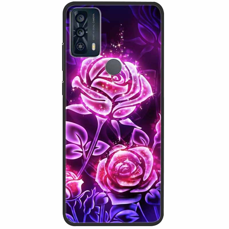 Чехол For TCL 20B Case 6159K Силиконовый Мягкий Модный TPU Чехол для Телефона для TCL 20B Case для TCL 20B 20 B Бампер Защитный TPU Оболочка