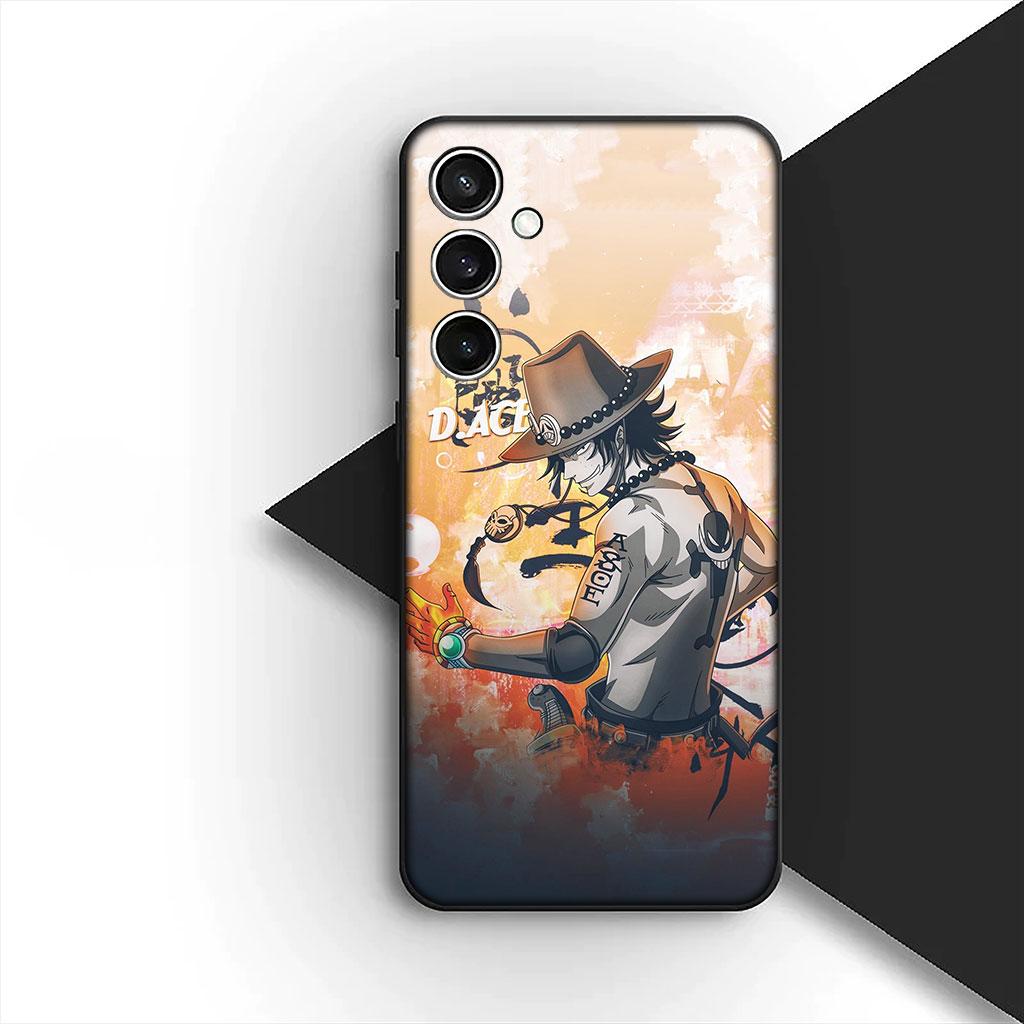 Чехол для телефона Apple iPhone 17 Air 12 13 Pro Max Mini ProMax 7 + 8 Plus 7+ 8+ Мягкий силиконовый чехол Портгас Д. Эйс One Piece Луффи