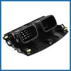 Car Air Vent Panel Assembly Front Center Dashboard A/C Outlet Vent Panel Fit for Toyota Corolla - Pack of 1 Black Item Replacement