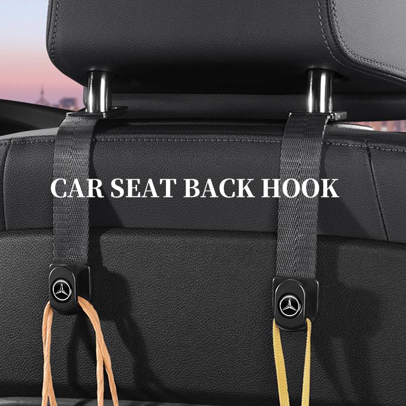 AABIB1 For Benz Car Seat Back Hook umbrella key bags Organizer Hooks Accessories Exclusive AMG W124 W203 W204 SPRINTER V CLASS VIANO