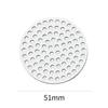 1Pcs Heat Resistant Coffee Filter Screen Portafilter Barista Espresso Accessories Coffee Making Mesh Reusable 51/53/58mm