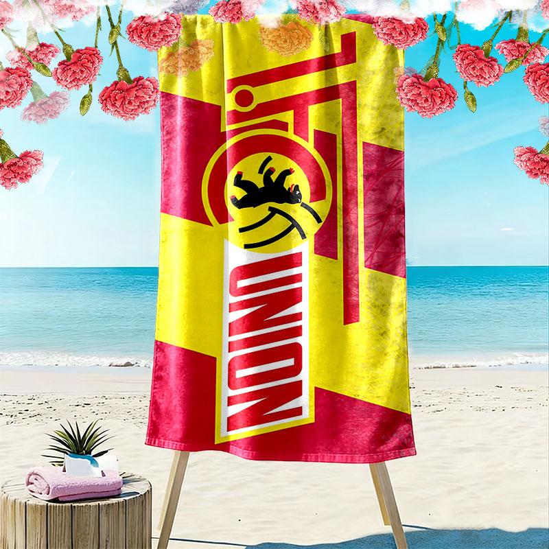 Union Berlin Print Beach Towel, Large Soft Quick Dry Towel for Beach Camping Swimming