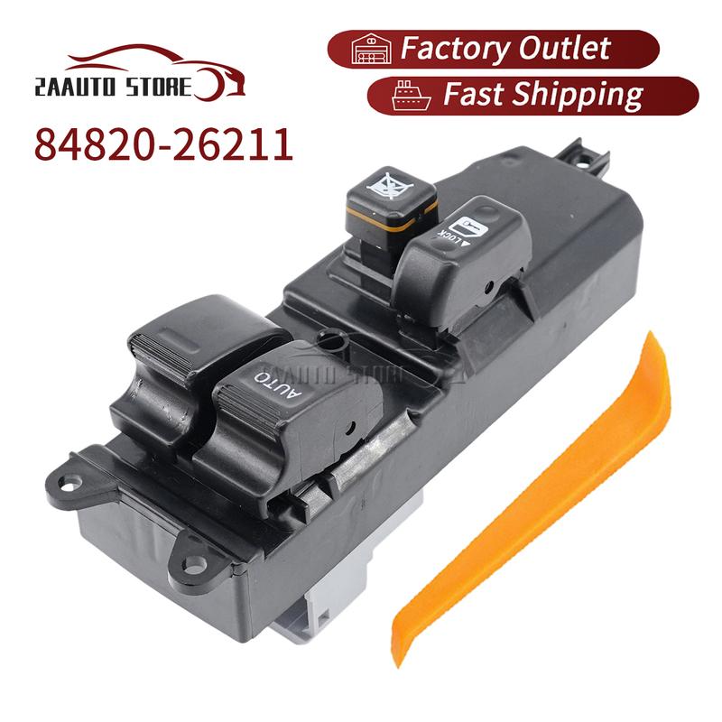 For Toyota Hiace 2006-2014 8482026211 84820-26211 LHD Front Left Power Auto Control Window Switch Car Parts Accessories 14P