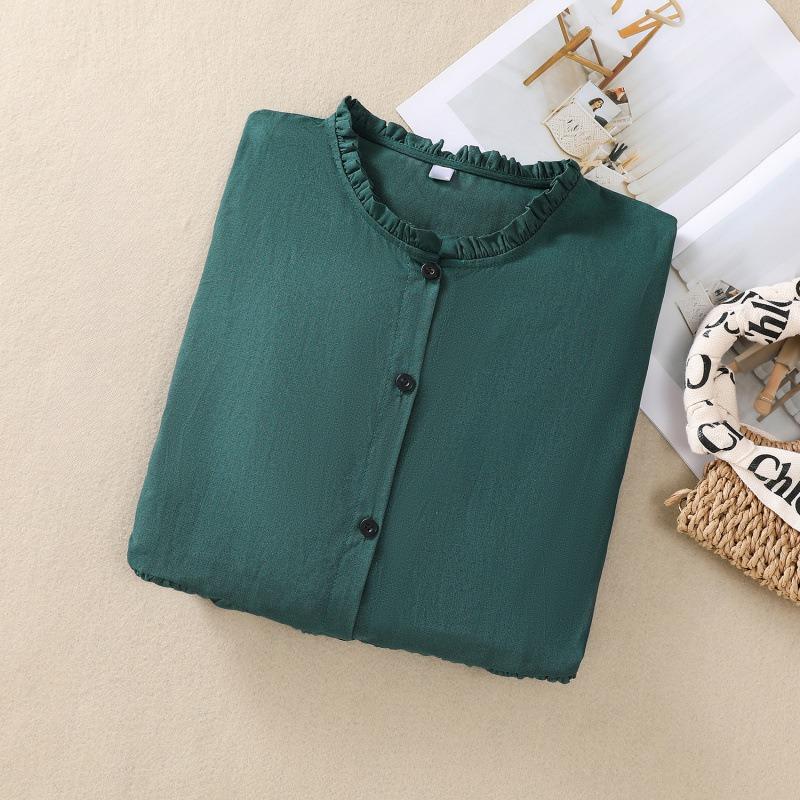 Осеннее художественное свободное сращивание однотонное платье с длинным рукавом для женщин