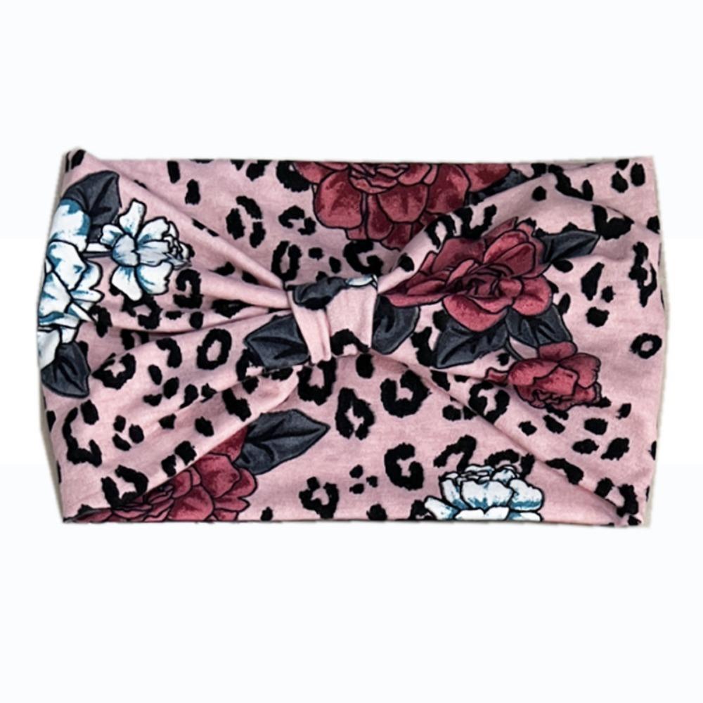 Boho Print Wide Headbands Extra Large Yoga Headband Fashion Twisted Headbands Hair Accessories