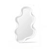 Irregular Waterproof Makeup Mirror, Cloud-shaped Vanity Mirror, Bathroom Wall-mounted & Tabletop Dual-use, Decorative Mirror