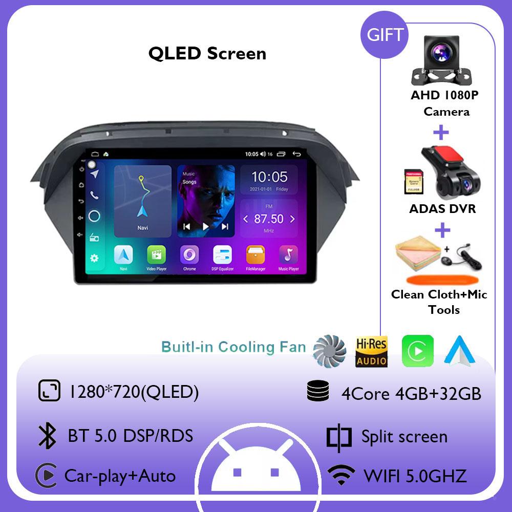 9-дюймовый Android 14 Авто радио Беспроводной Carplay для Honda Acura MDX 2007 - 2013 Видео экран Стерео Мультимедиале GPS Навигация