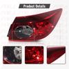 Для Mazda 3 Sedan 2014 2015 2016 2017 2018 Автоаксессуары Правый Внешний Боковой Задний Фонарь Задний Стоп-Сигнал Без Ламп