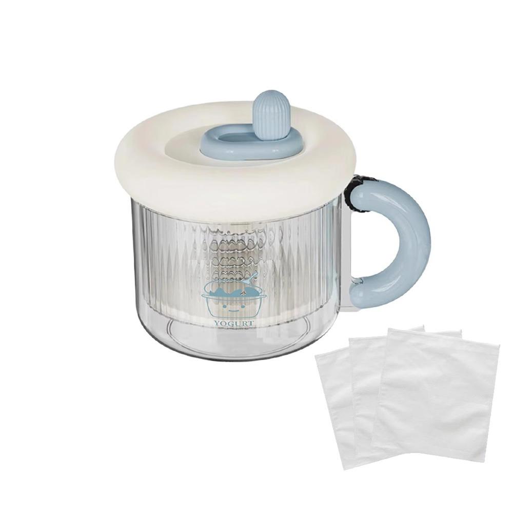 Многоразовый греческий йогуртный фильтр Мелкое сито Сепаратор сыворотки Густой йогуртмейкер Домашний йогурт