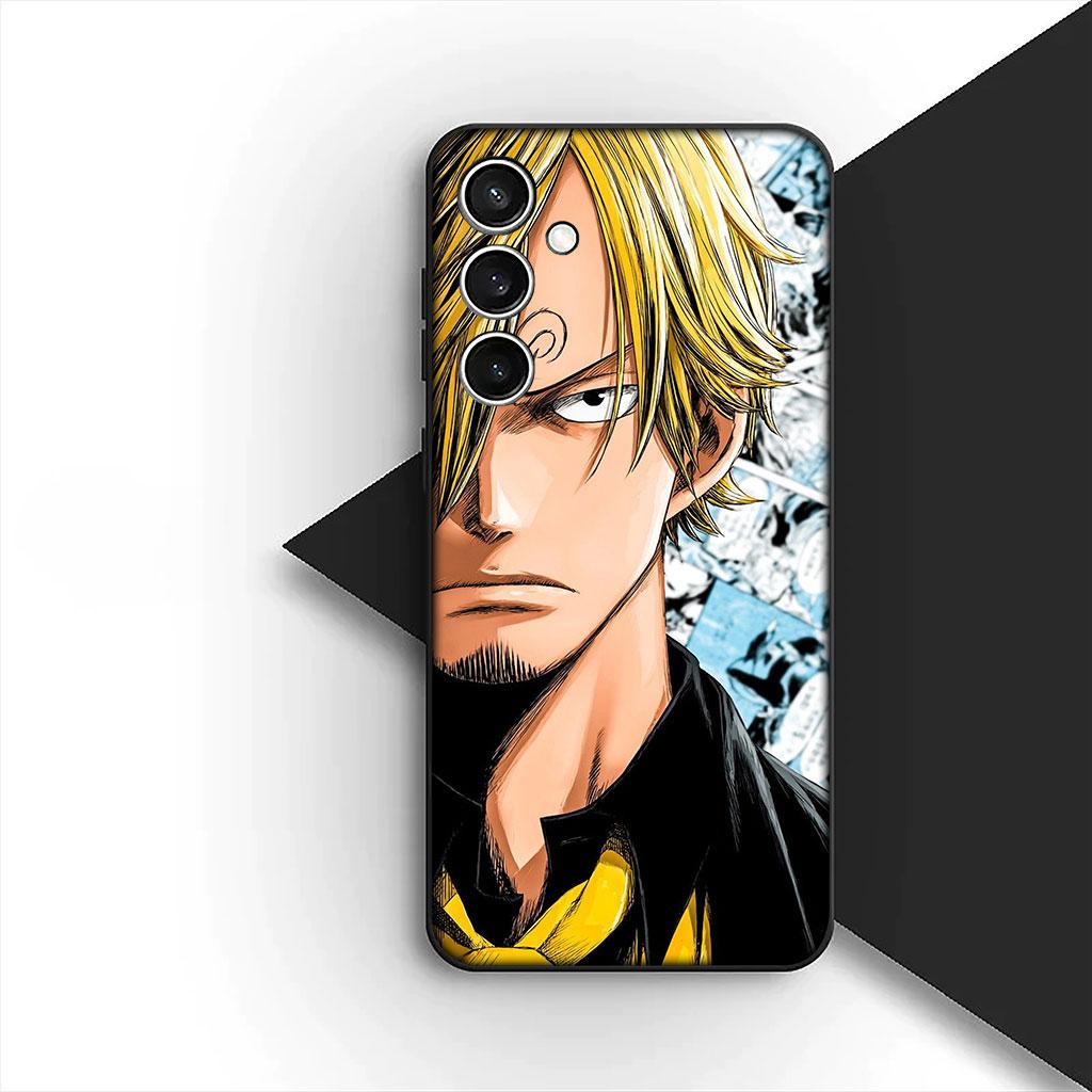Phone Cover for Motorola Moto G86 G57 E14 E15 G14 G34 G35 G84 G24 A54 G15 Power E22 Case One Pieces Luffy Sanji Roronoa Zoro