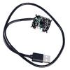 USB Camera Module 0.3MP OV7670 30FPS Manual Focus 160 degrees  Camera Board with Distortion for Video