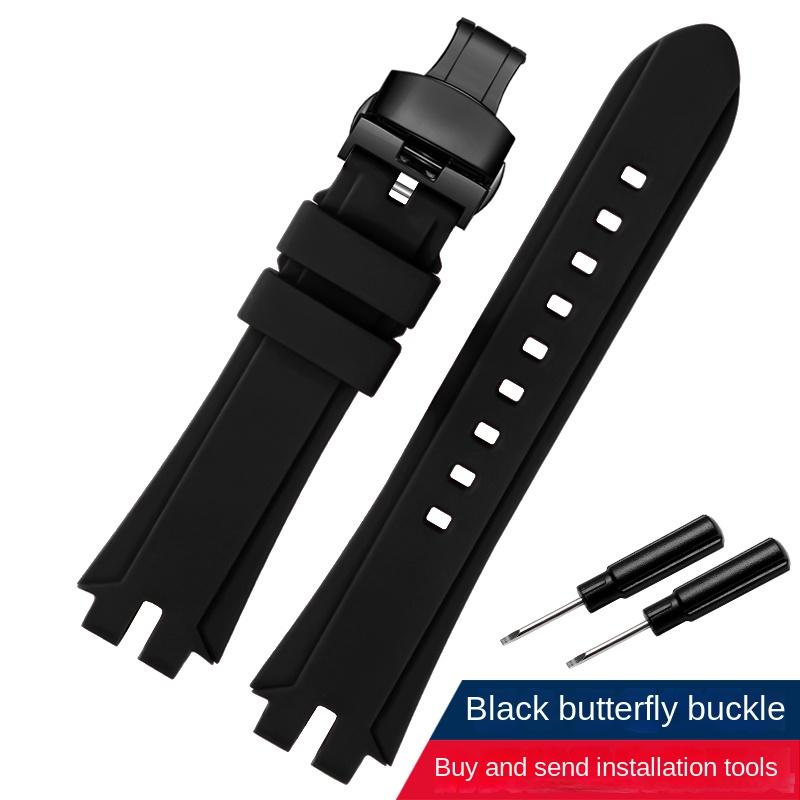 Для часов Casio PROTREK ремешок PRW-6100Y PRW-3000 PRW-3100 PRW-6000Y/YT/FC-1 Мужской силиконовый ремешок для часов Пряжка для часов из нержавеющей стали